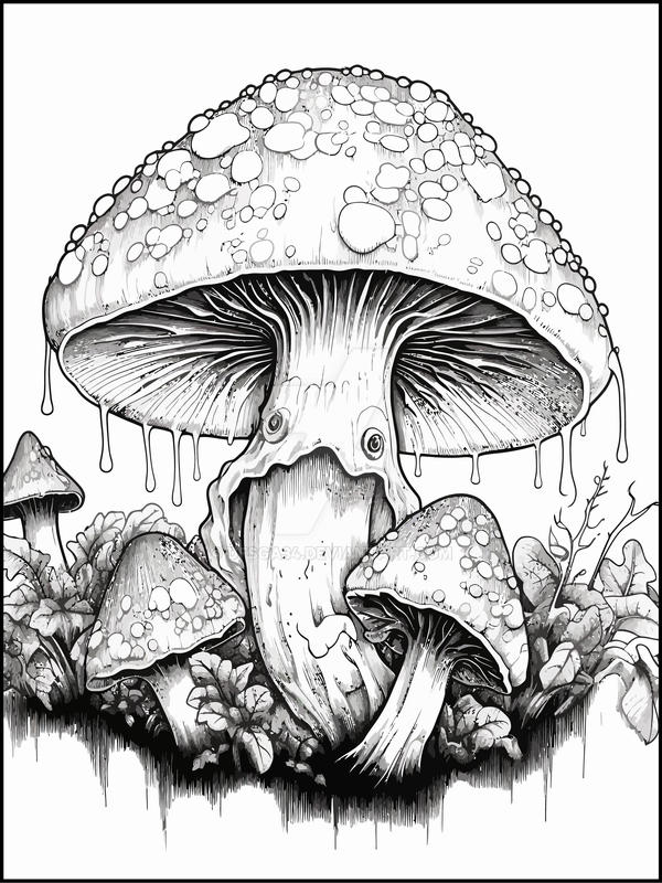 Adorable Creepy Mushrooms 4 by dfsga34 on DeviantArt