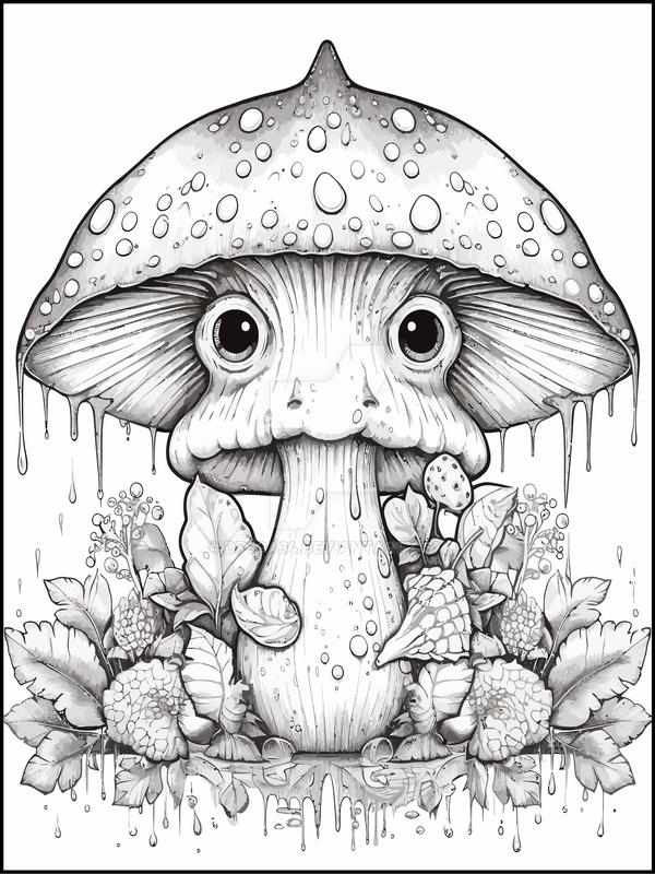 Adorable Creepy Mushrooms 3 by dfsga34 on DeviantArt