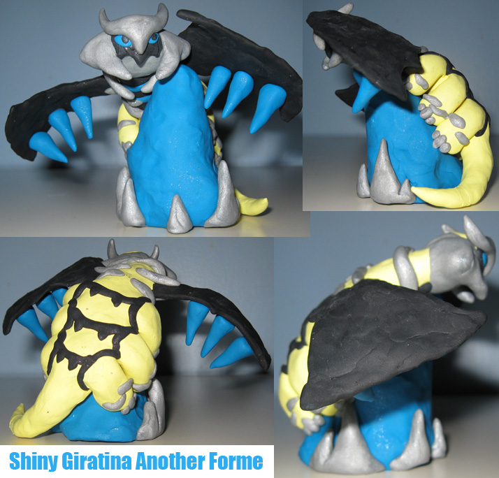 Shiny Giratina Sculpture by AmberTDD on DeviantArt