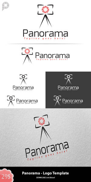 Panorama - Logo Template Design