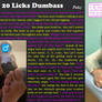 20 Licks Dumbass