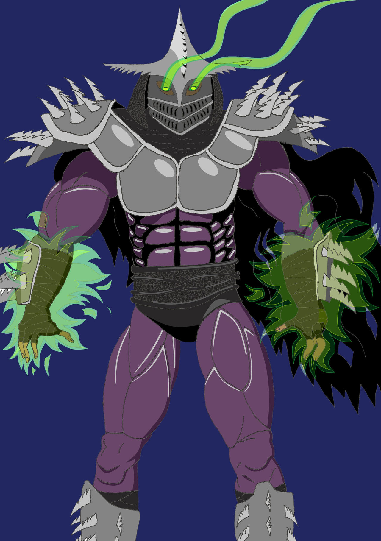 shredder & super shredder redesign by cyberlord1109 : r/TMNT