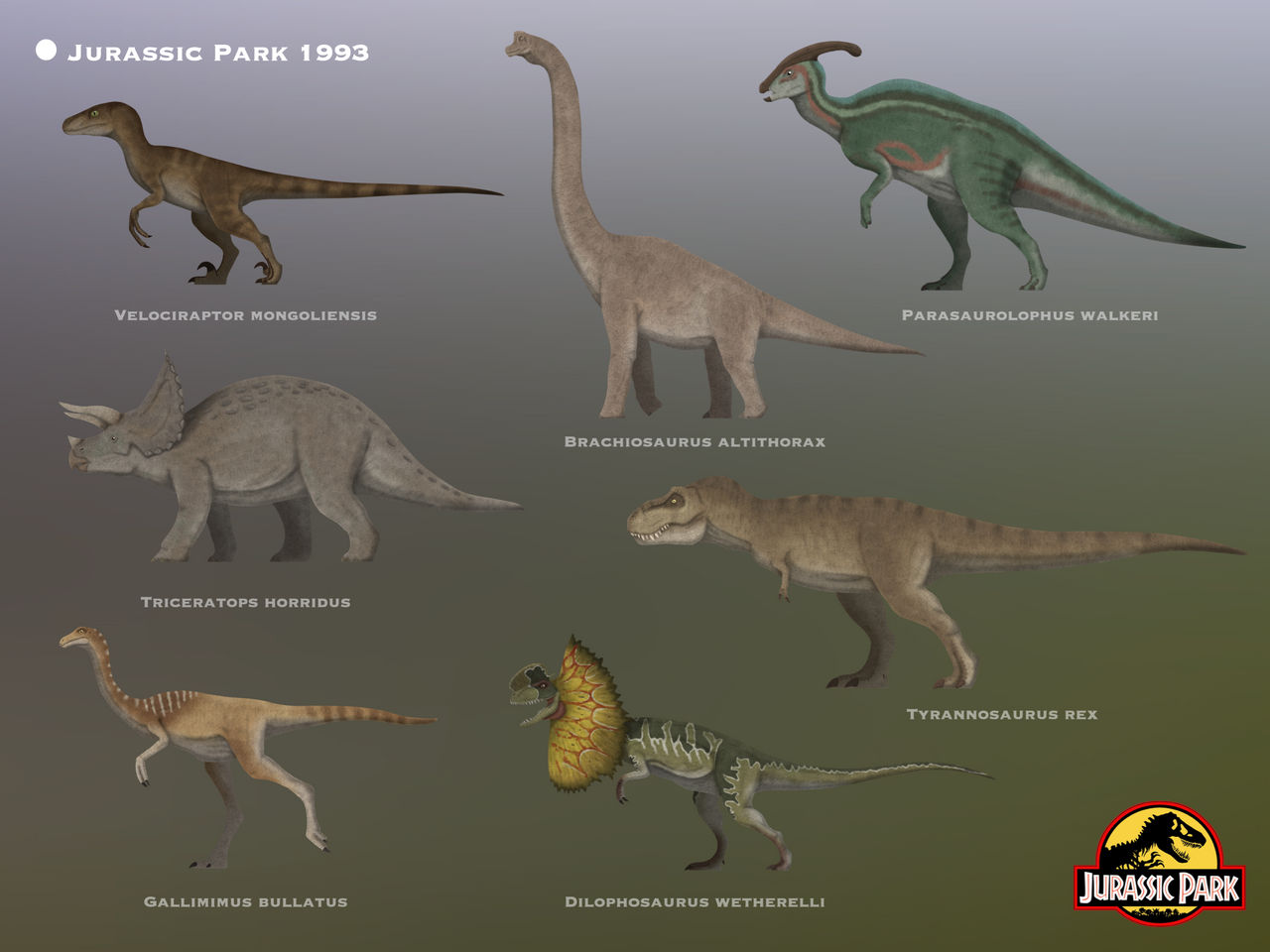 Jurassic park 1993 @Paleohistoric by PaleoHistoric on DeviantArt
