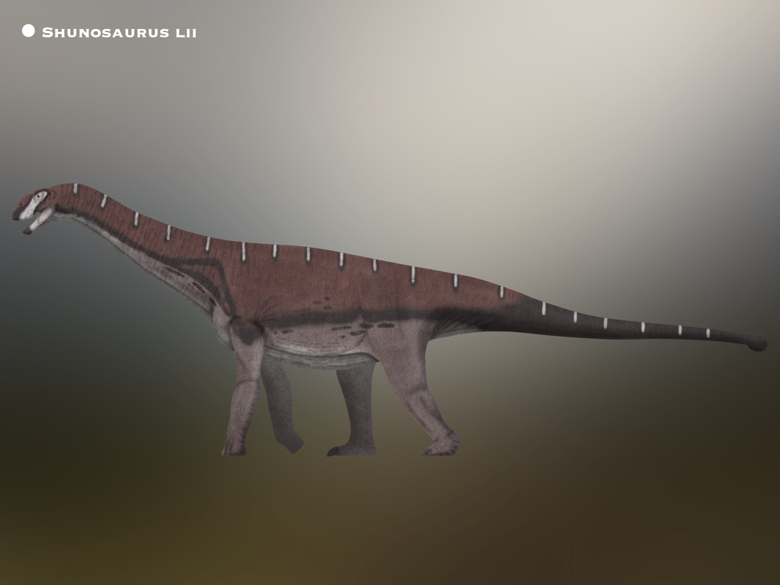 Hungasaurus Shunosaurus lii @Paleohistoric by PaleoHistoric on DeviantArt