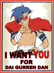 Kamina wants YOU