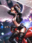 Mercy on a Motorcycle by Liang-Xing Mercy on a Motorcycle by Liang-Xing
