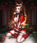 Christmas Brigitte by Liang-Xing