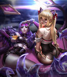 Kda Dva Widowmaker by Liang-Xing