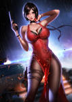 Ada Wong by Liang-Xing