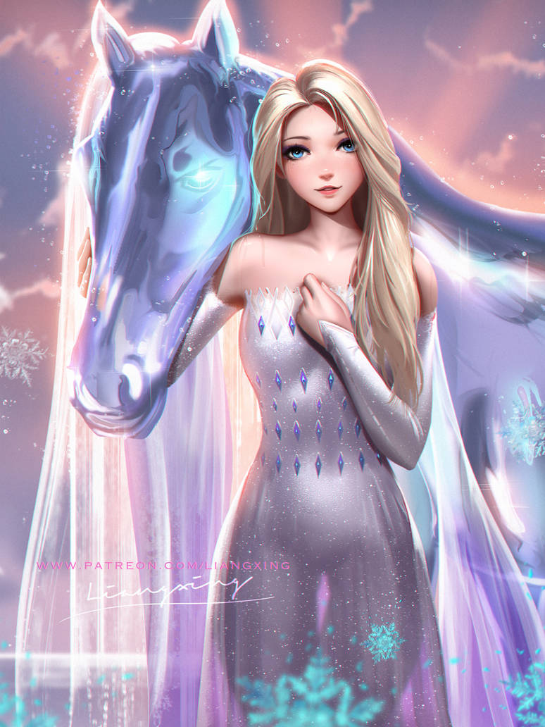 Elsa Fanart Anime