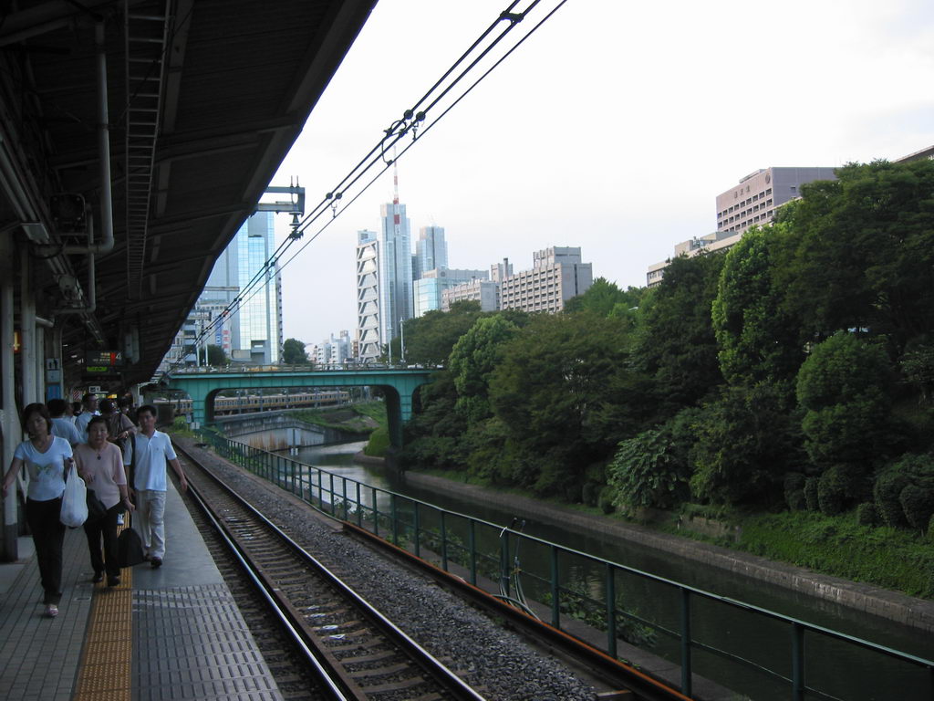 Waiting for Train in Tokyo I