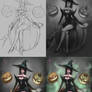 Sexy Witch Progression