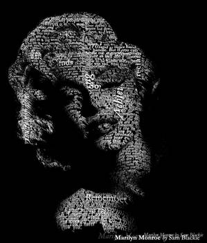 Marilyn Monroe Typography