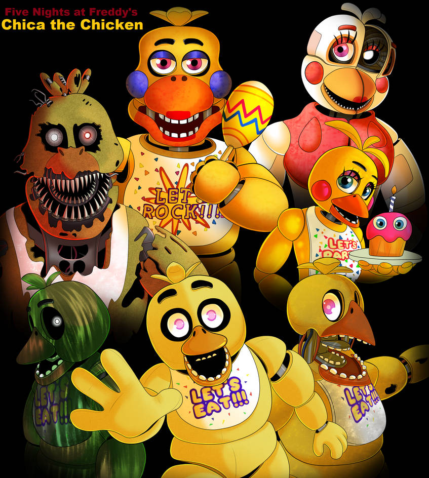 FNAF The Chica Series by SerifDraws on DeviantArt FNAF The Chica Series by SerifDraws on DeviantArt
