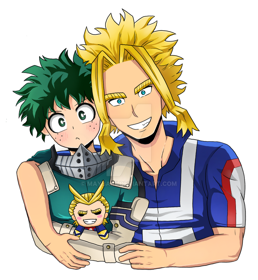 All might and deku by me 