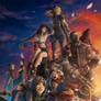 Final Fantasy VII Twilight Over Gaia