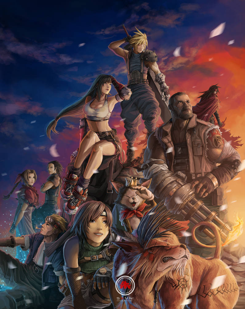 Final Fantasy VII Twilight Over Gaia