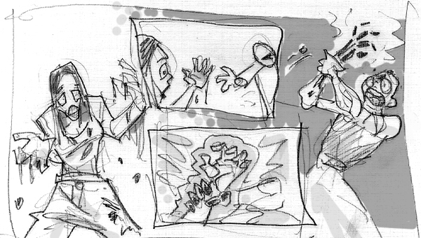 story sketch page