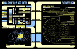 USS Charybdis - Master Systems Display by Rekkert