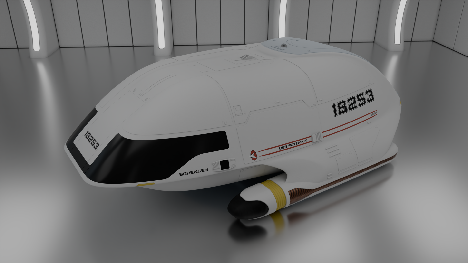 Type 8 Shuttlecraft Type-7 Shuttlecraft by Rekkert on DeviantArt