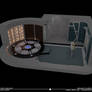 USS Galaxy Transporter Room Cutaway