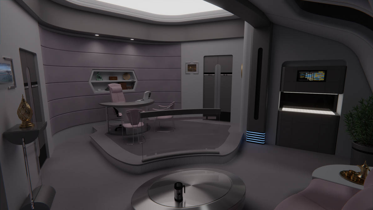 Captain's Ready Room, Deck 1