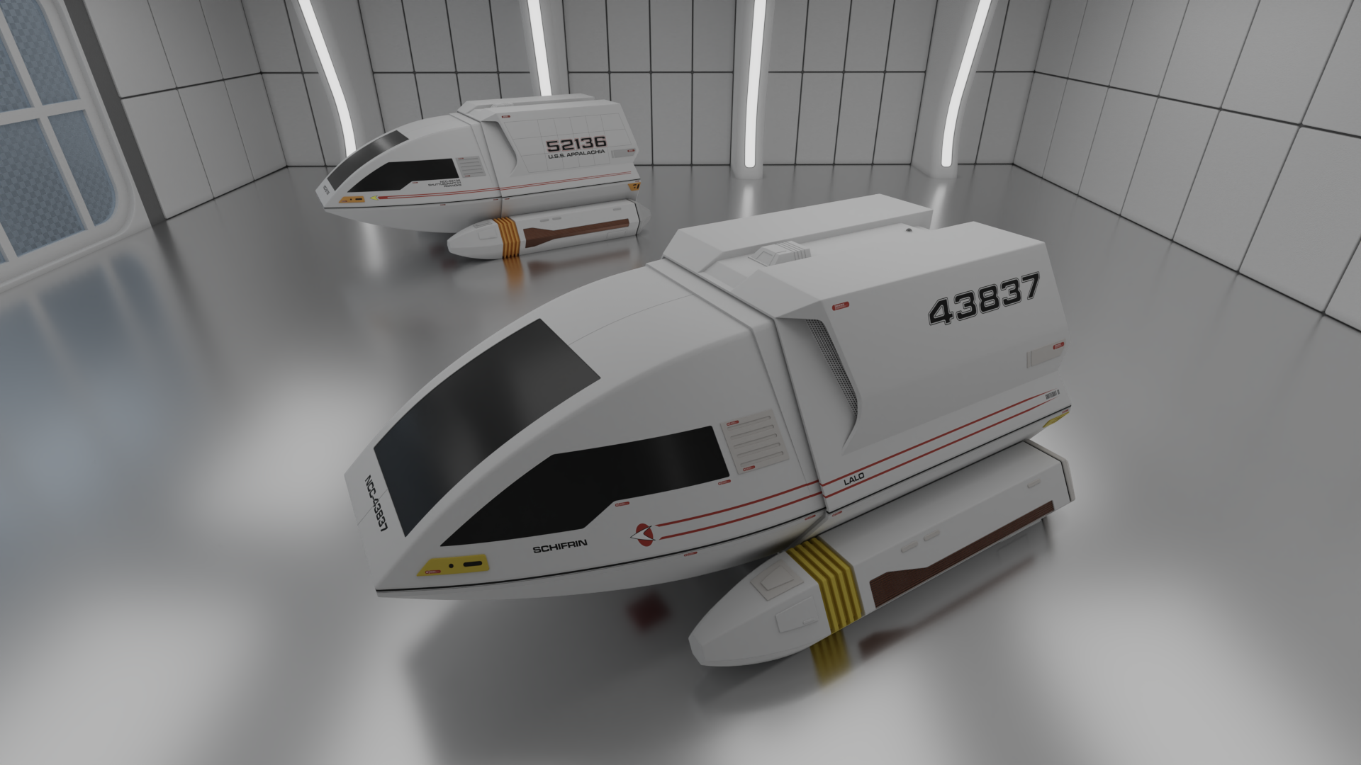 Type 8 Shuttlecraft Type-6 Shuttlecraft by Rekkert on DeviantArt