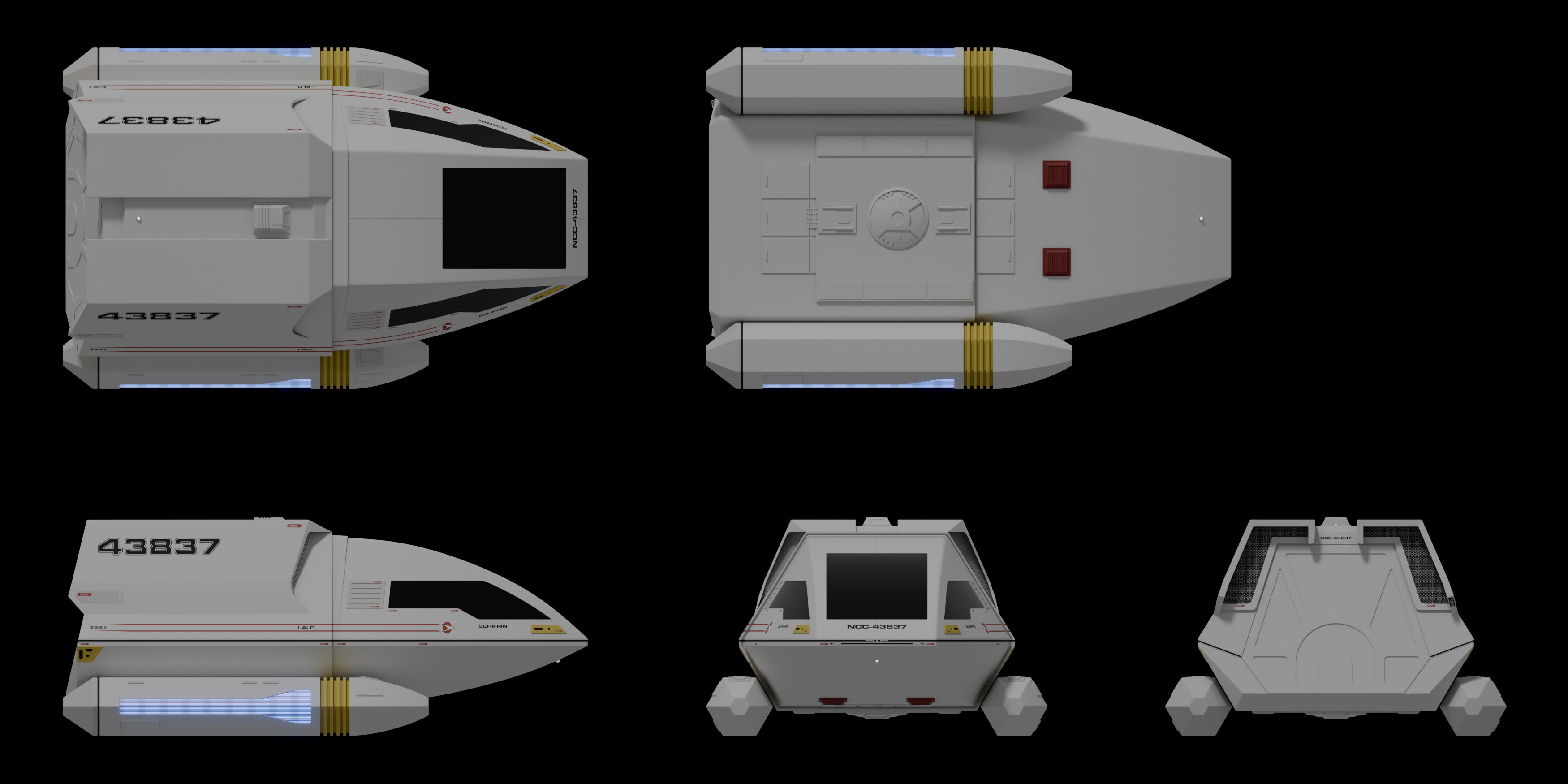 Type 8 Shuttlecraft Type-6 Shuttlecraft Orthos by Rekkert on DeviantArt