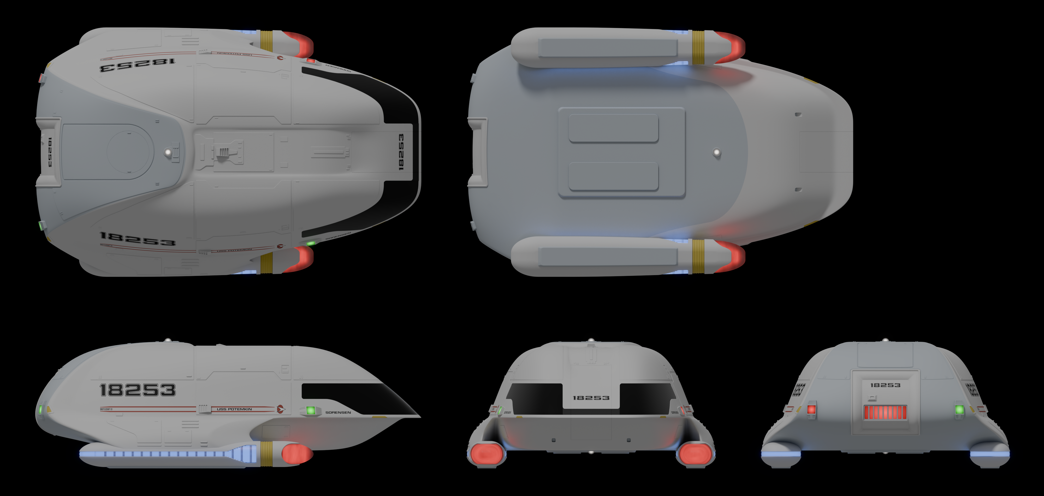 Type 8 Shuttlecraft Type-7 Shuttlecraft Orthos by Rekkert on DeviantArt