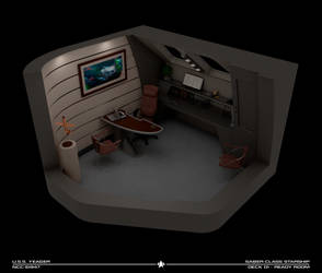 USS Yeager Ready Room Cutaway