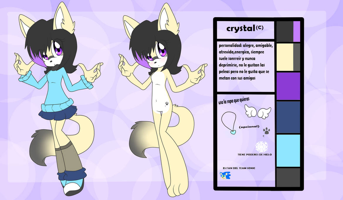 Crystal Reference Style crystal full reference by XCrystalthecatX on DeviantArt