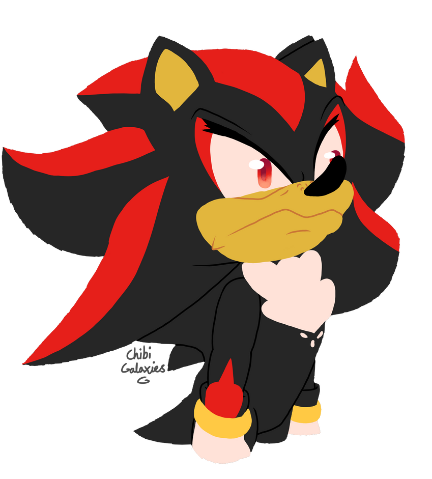 Shadow angry colours by ChibiGalaxies on DeviantArt