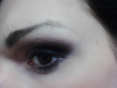 Dark Purple Smokey Eye IV