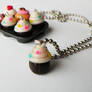 Candyland Cupcake Necklace