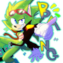 Scourge The Hedgehog! (Coloring)