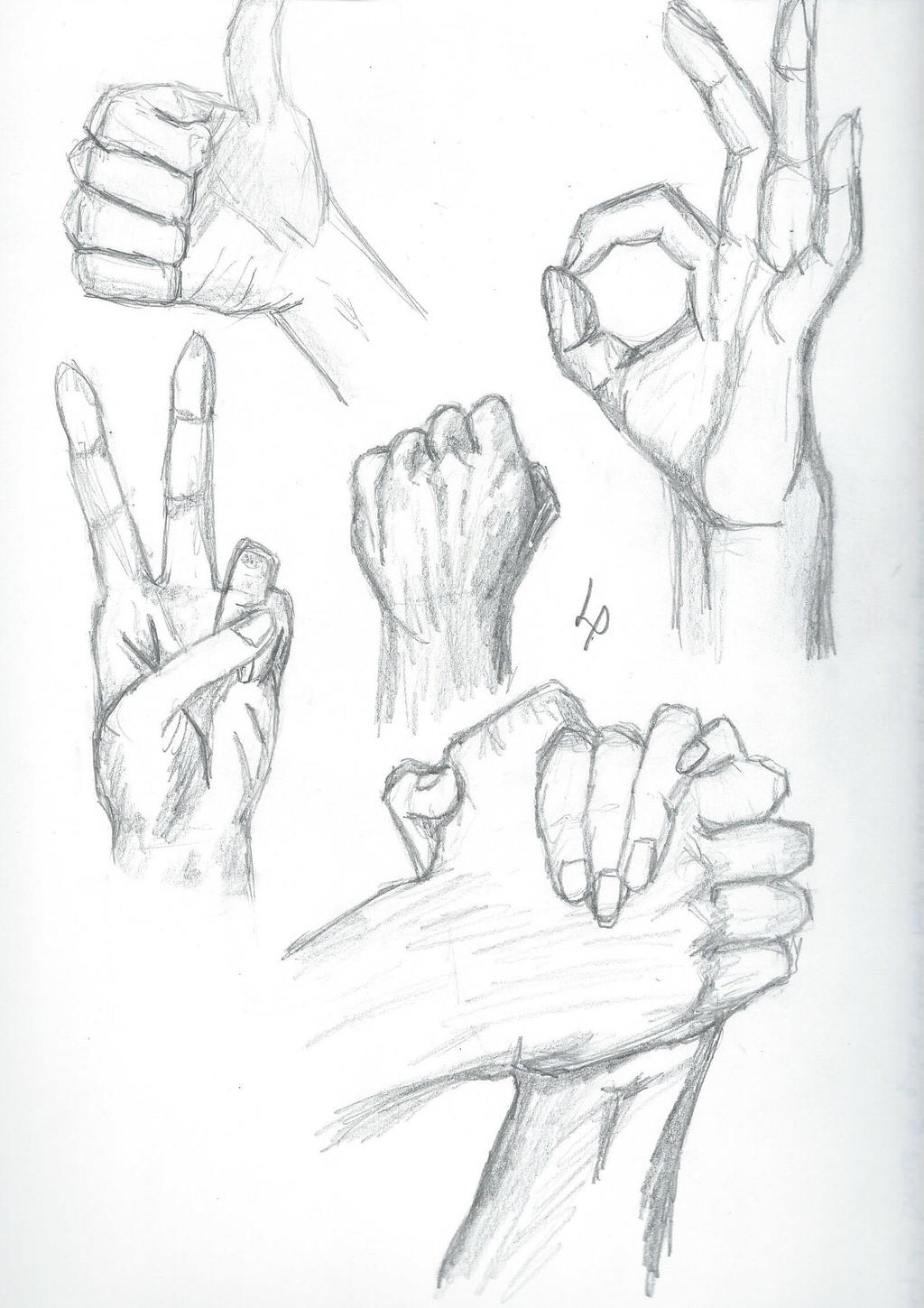 Hand Figure Drawing Basic Drawing Hands Challenge: Day 2 - 5 Quick Sketches by nico-wally on ...