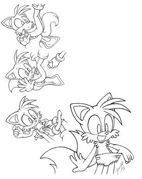 Tails Corra Commission WIP