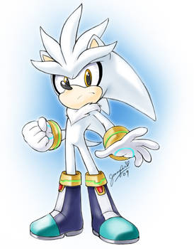 Silver the Hedgehog doodle