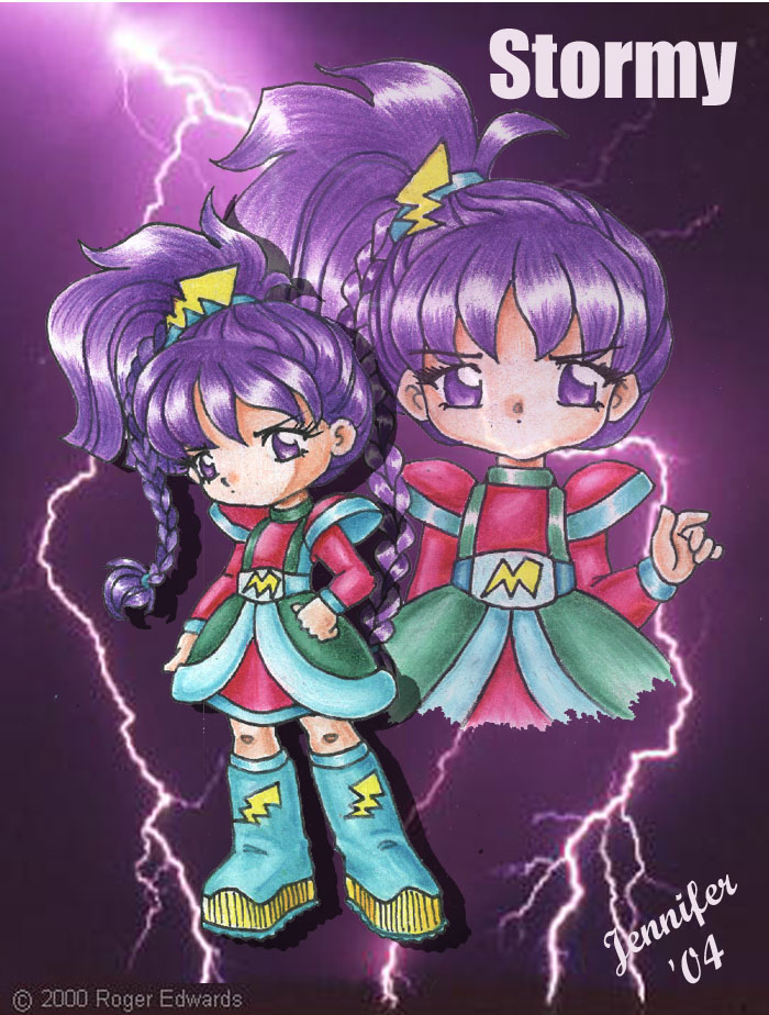 Anime Stormy from RainbowBrite