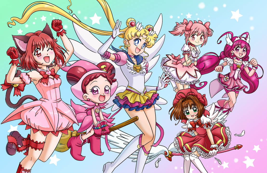 Magical Girl Group by chibi-jen-hen on DeviantArt