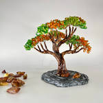 Handmade-beaded-bonsai-tree by beadedbonsaitree