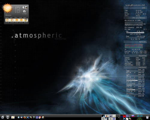 Old KDE3 desktop