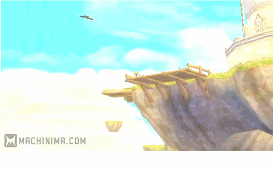 LoZ: Skyloft Birds GIF