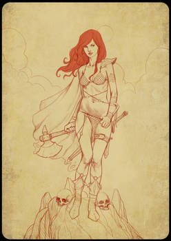 Red Sonja Sketch