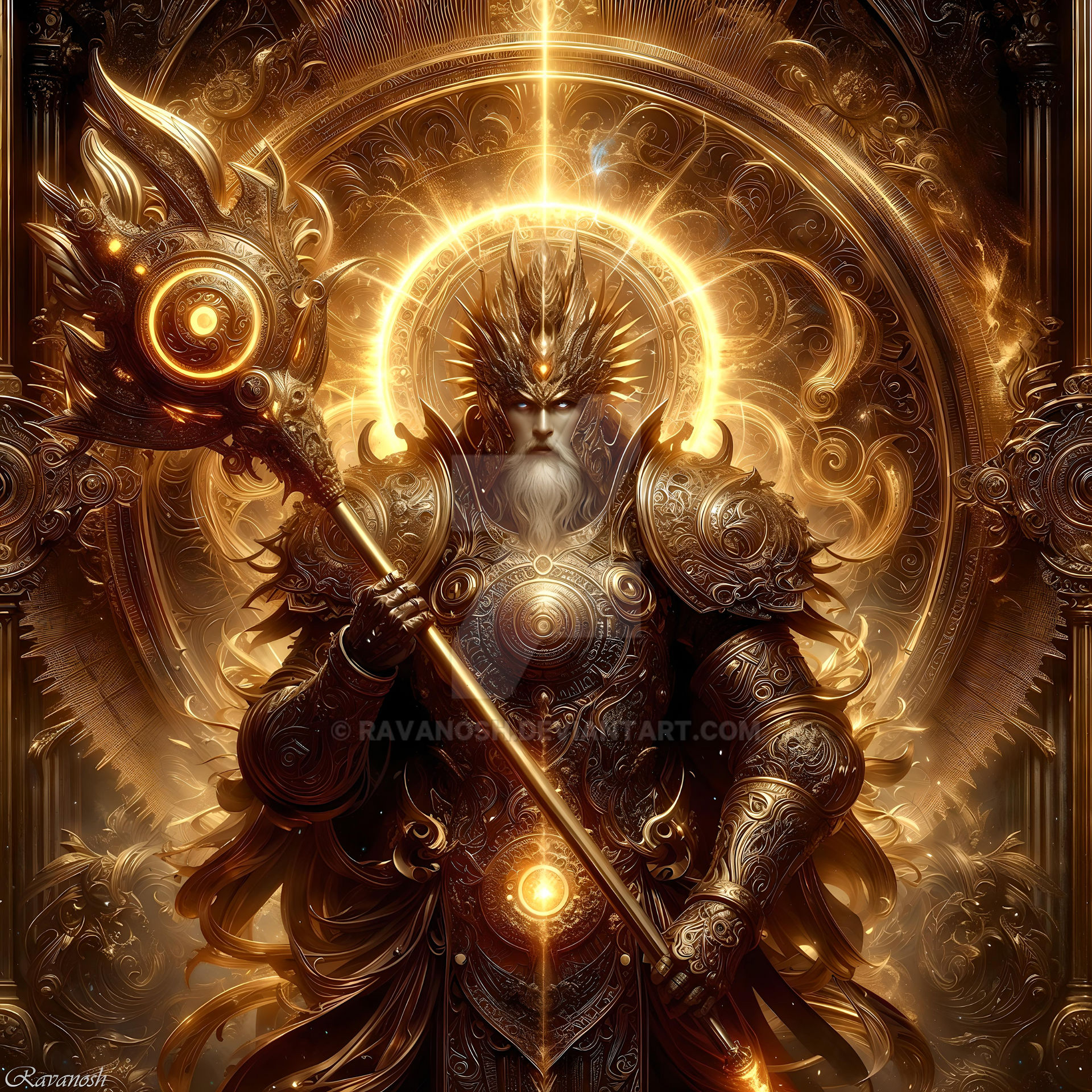 Manwe Sulimo, King of the Valar by Ravanosh on DeviantArt