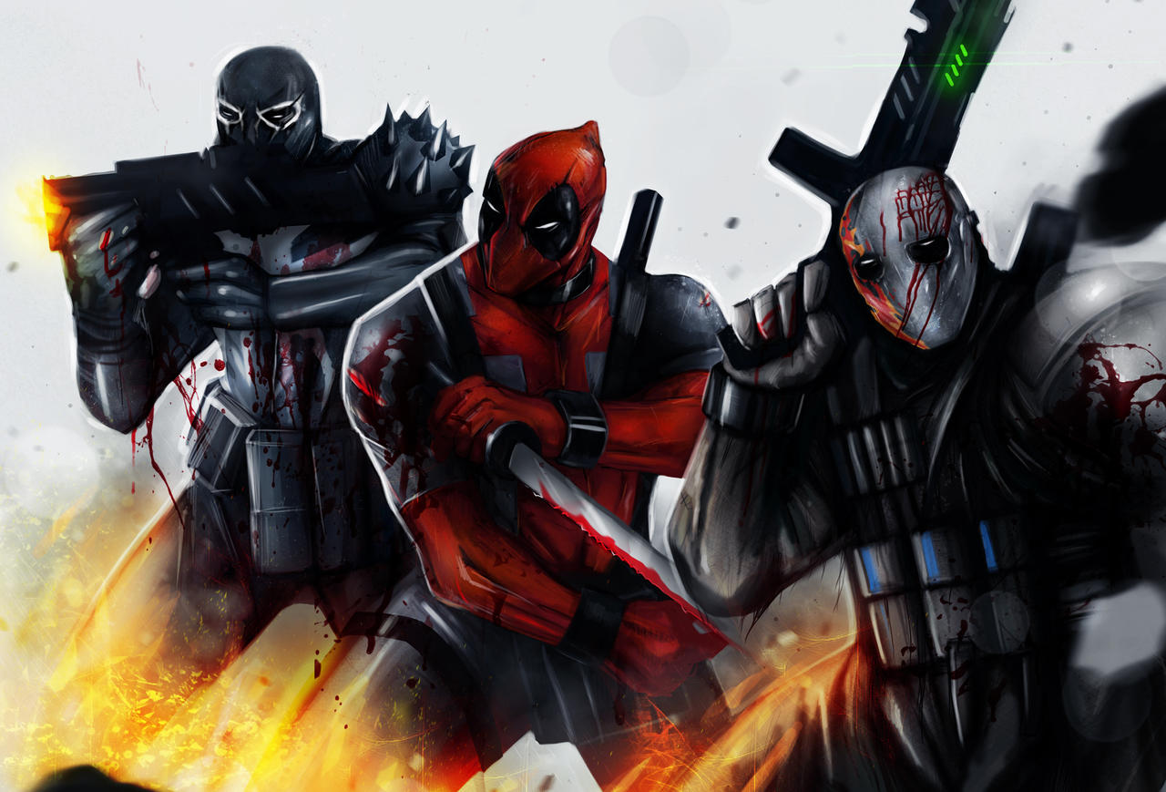 DEADPOOL VENOM ARMY OF TWO