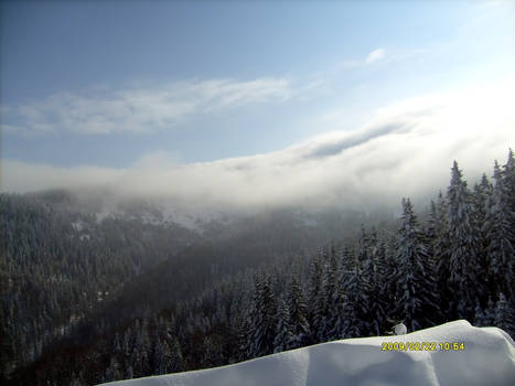 Mountain fog