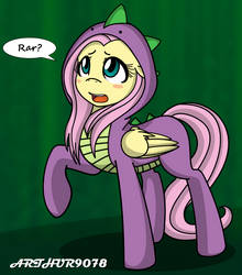 Fluttershy The Dinosaur(?)