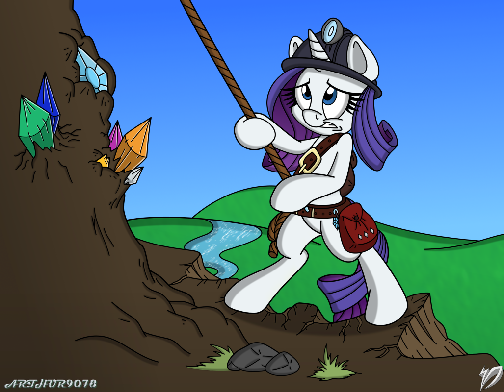 Rarity's Mountain Climb