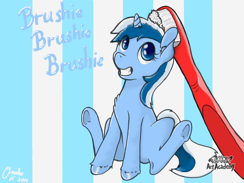 brush-horse